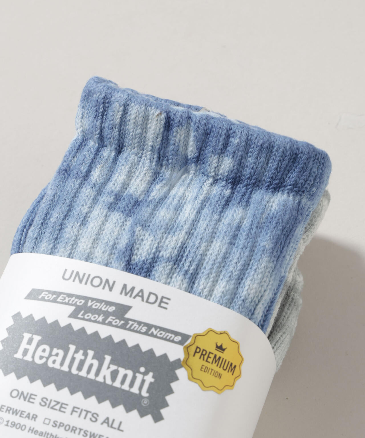 Healthknit/タイダイソックス 2足set