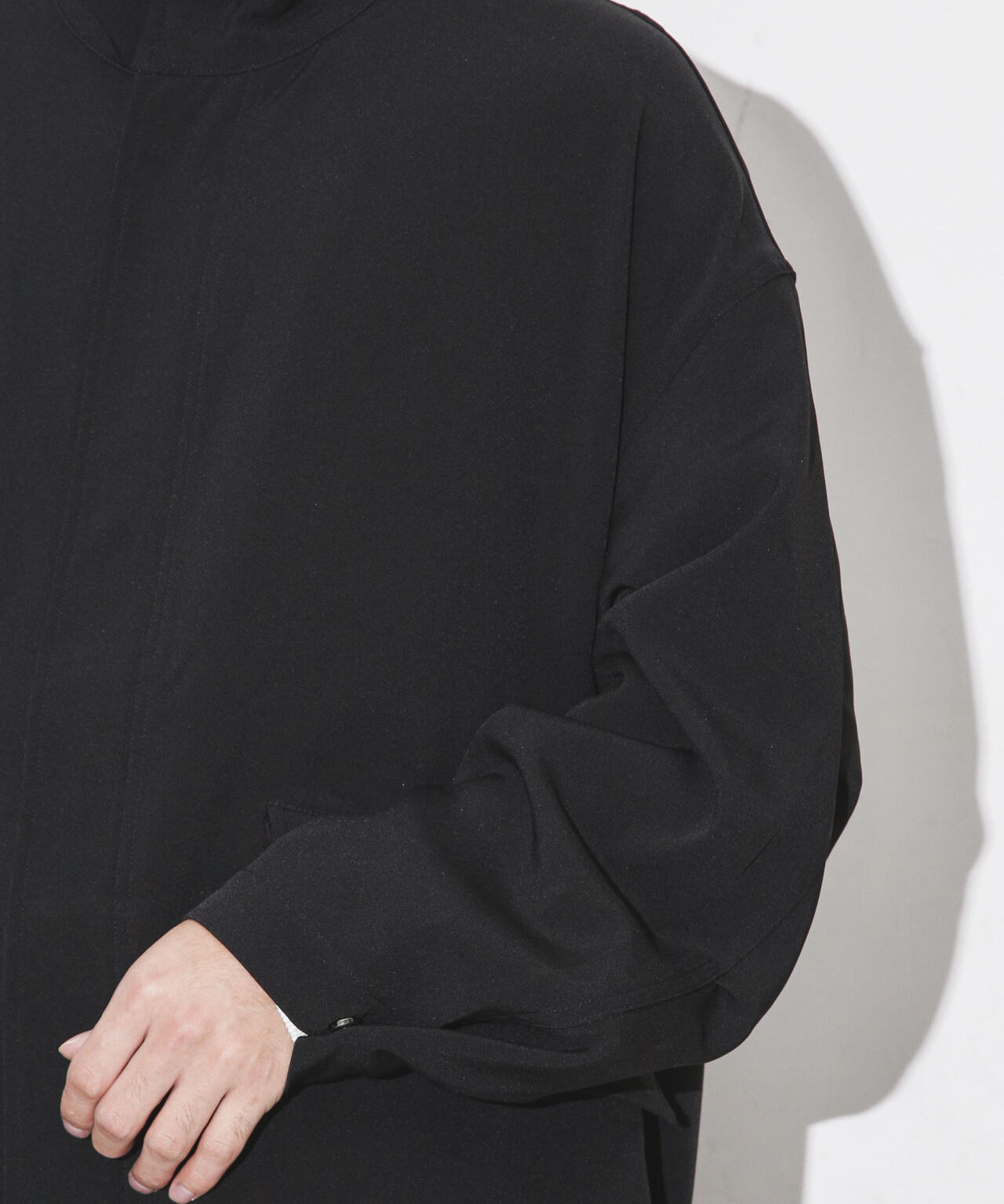 WEB限定/ダブルクロスワイドモッズブルゾン