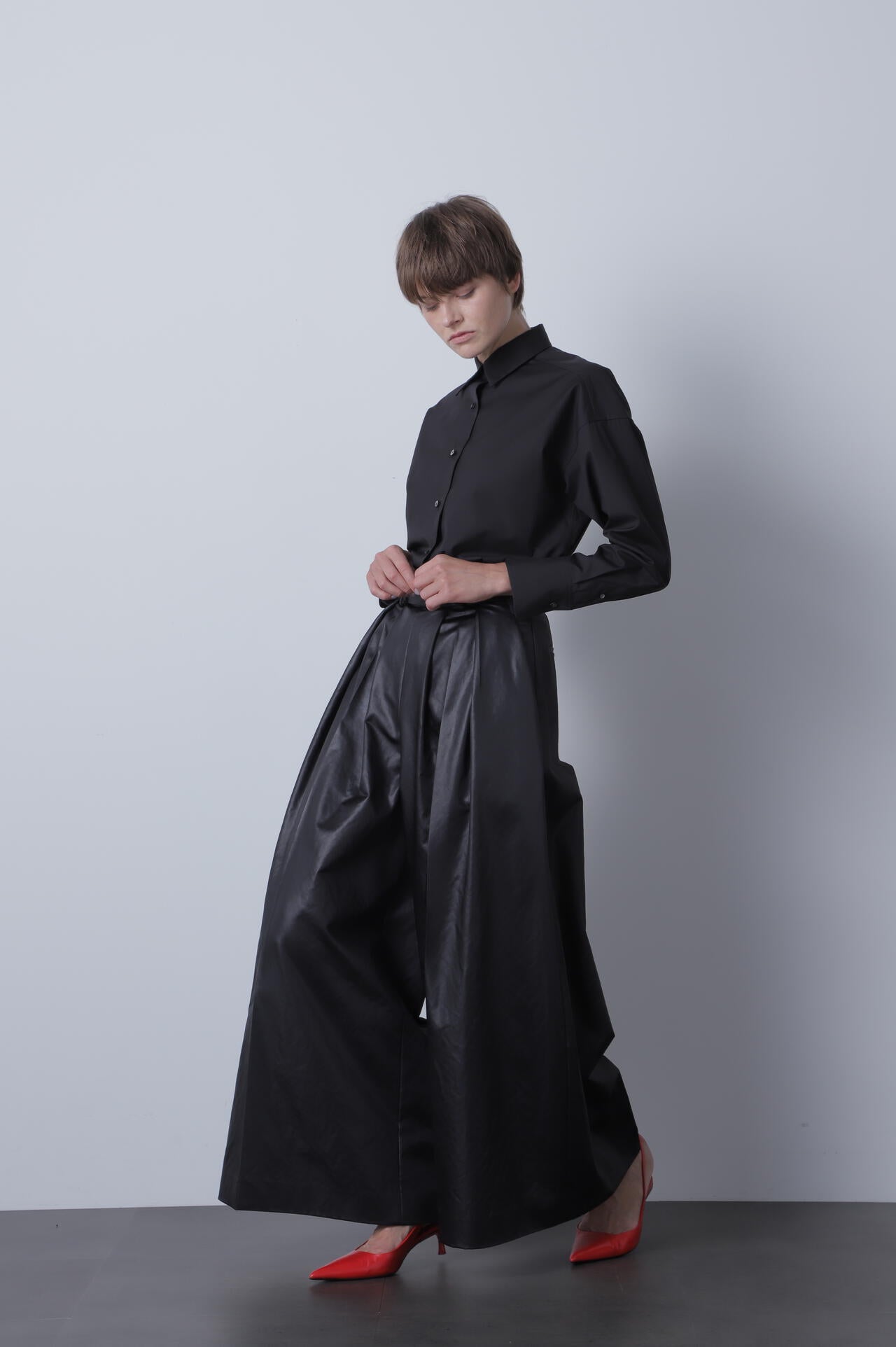 【TV着用】【GISELe 12月号掲載商品】TCタイプライターブラウス
