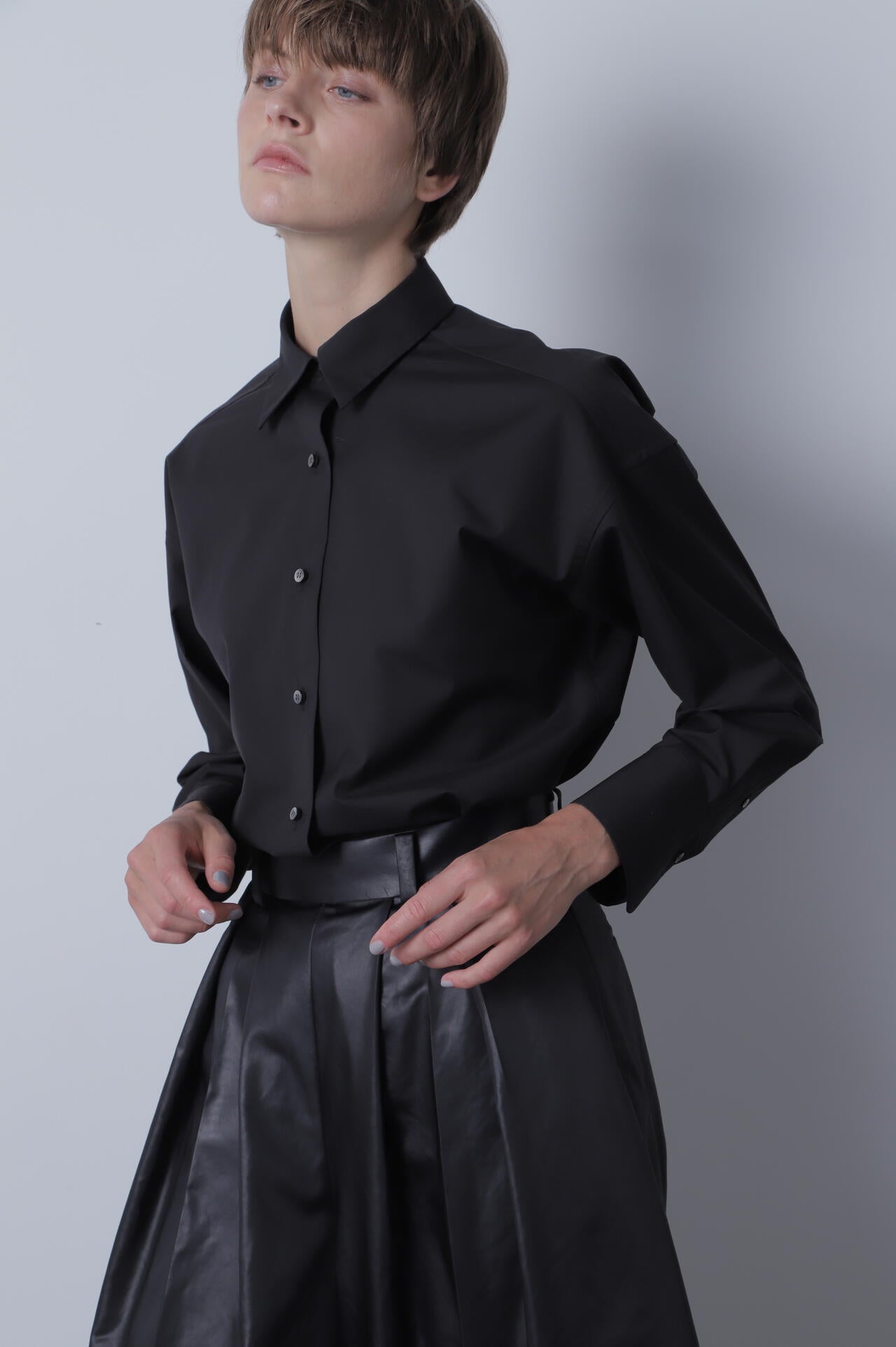 【TV着用】【GISELe 12月号掲載商品】TCタイプライターブラウス