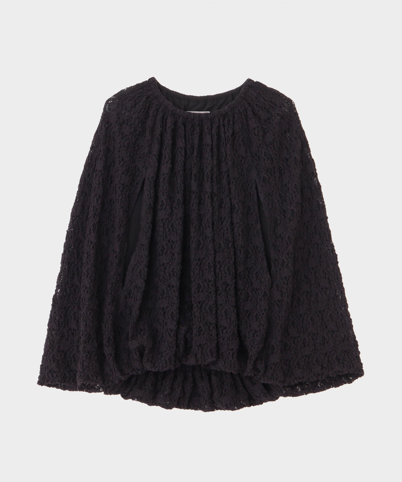 【TV着用】【STORY 8月号掲載商品】レーシージャージポンチョブラウス