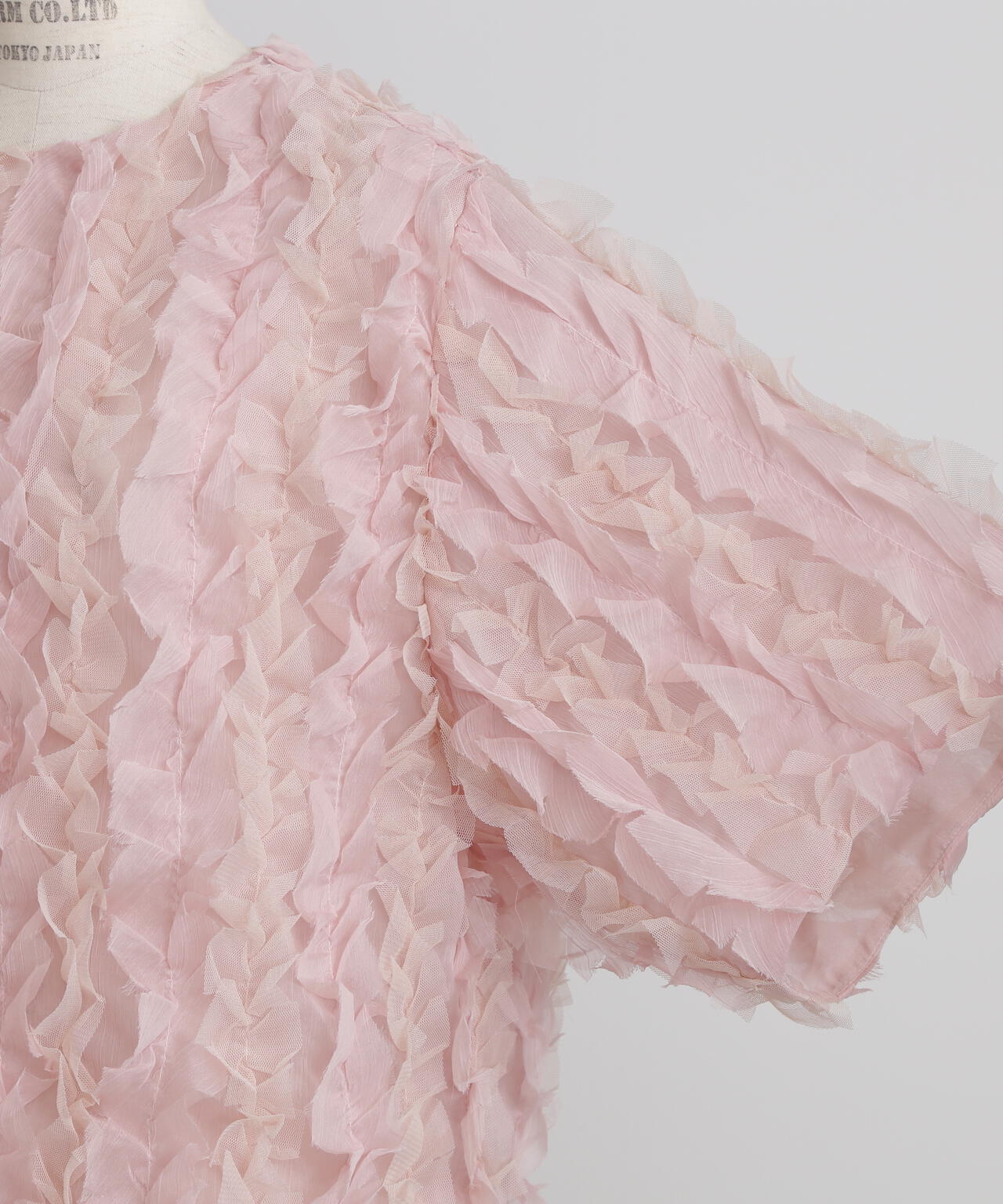 【TV着用】フリチュリジャガードブラウス