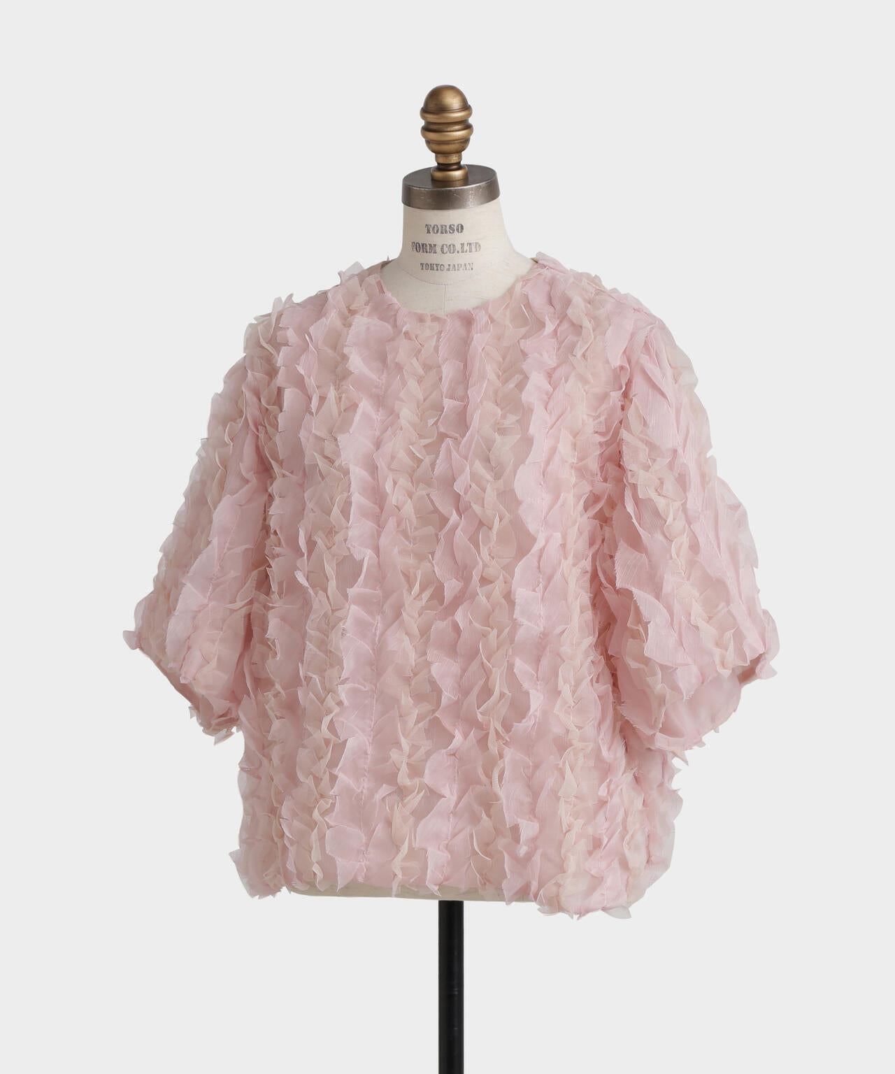 【TV着用】フリチュリジャガードブラウス