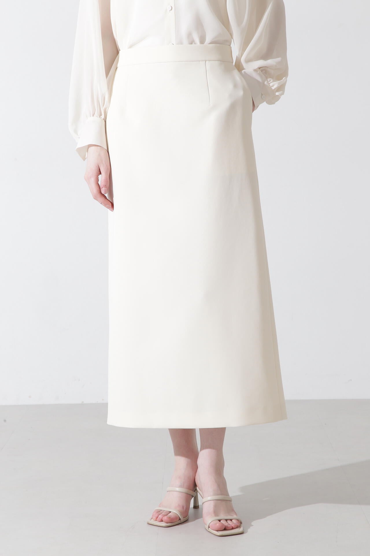 マキシタイトフレアスカート