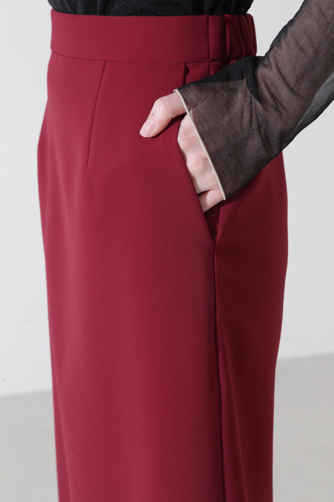 マキシタイトフレアスカート