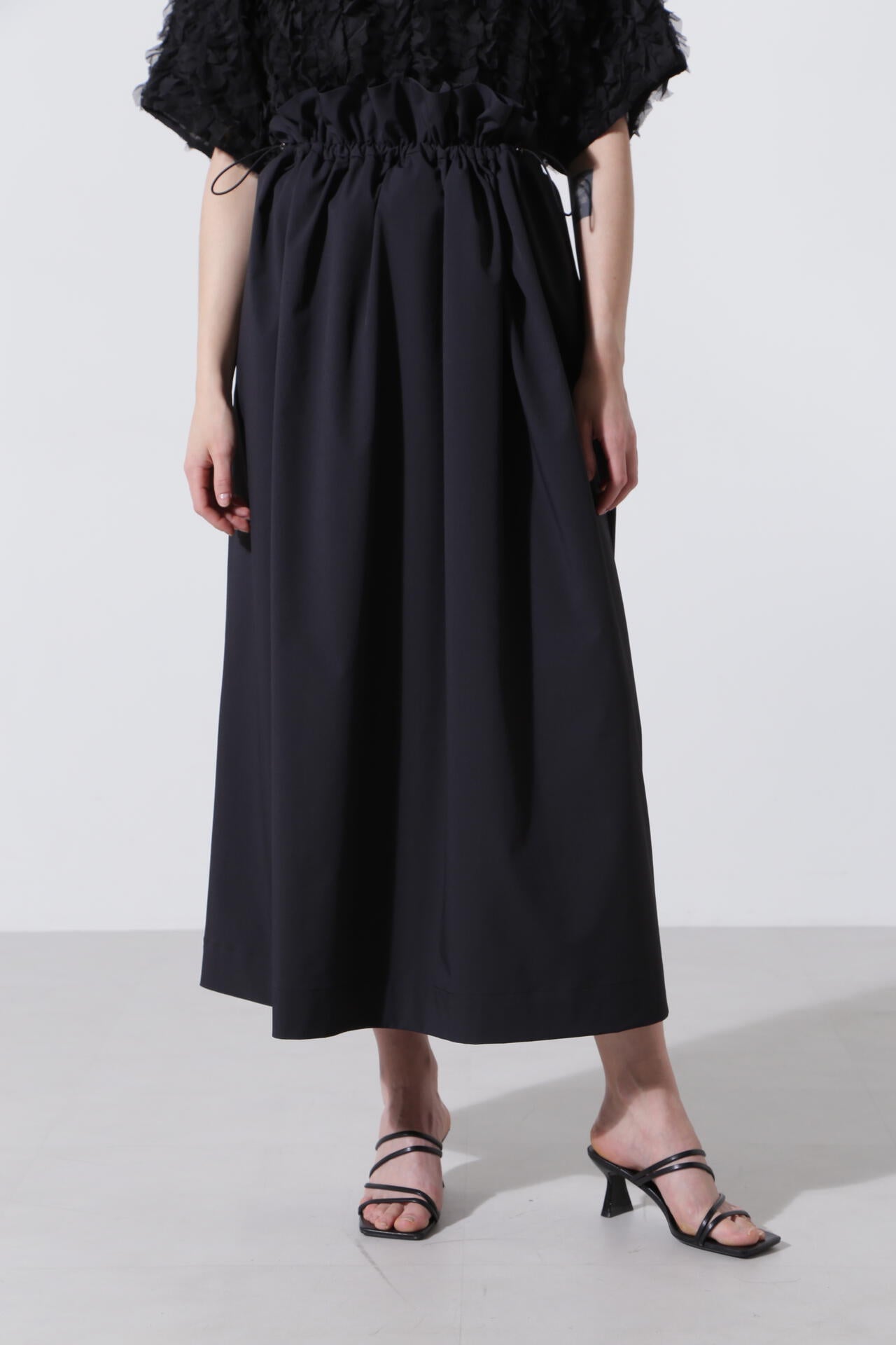 【GISELe 6月号掲載商品】ペーパーバックウエストスカート