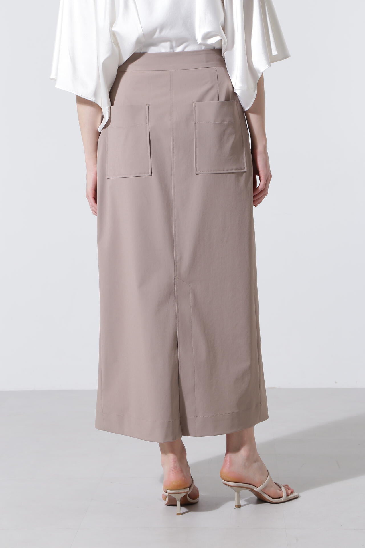 【GISELe 6月号掲載商品】ペーパーバックウエストスカート