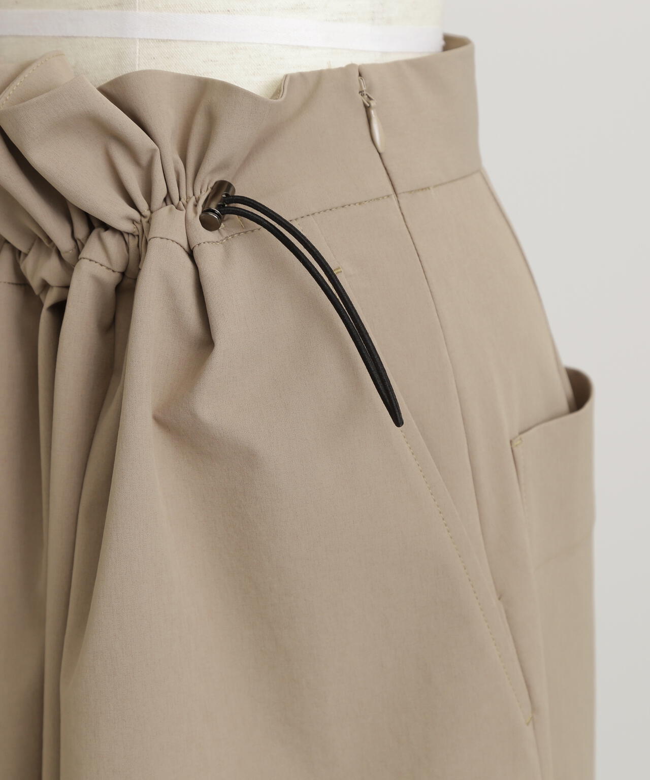 【GISELe 6月号掲載商品】ペーパーバックウエストスカート