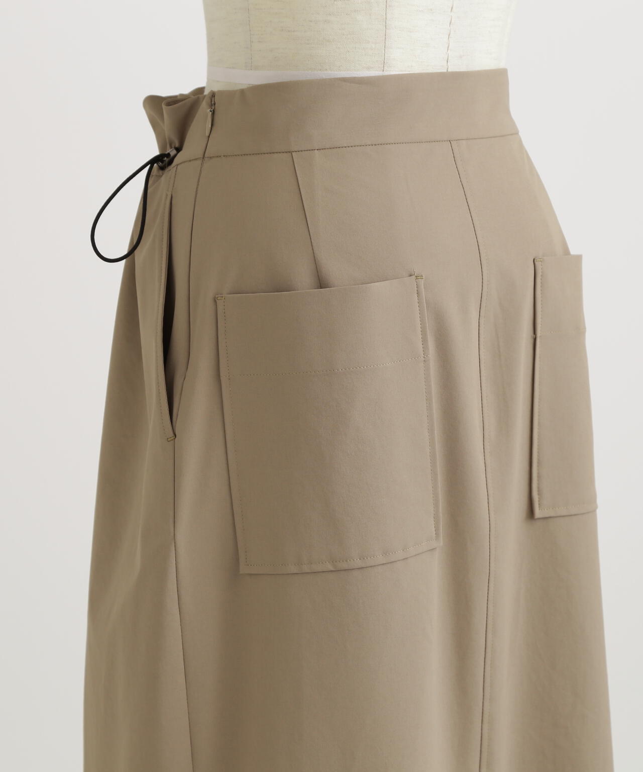 【GISELe 6月号掲載商品】ペーパーバックウエストスカート