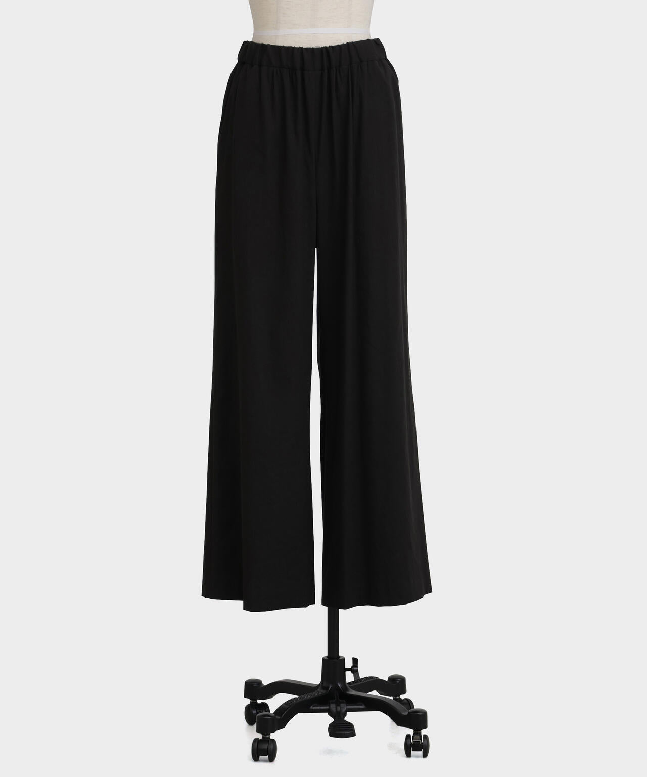 麻ストレッチイージーストレッチパンツ