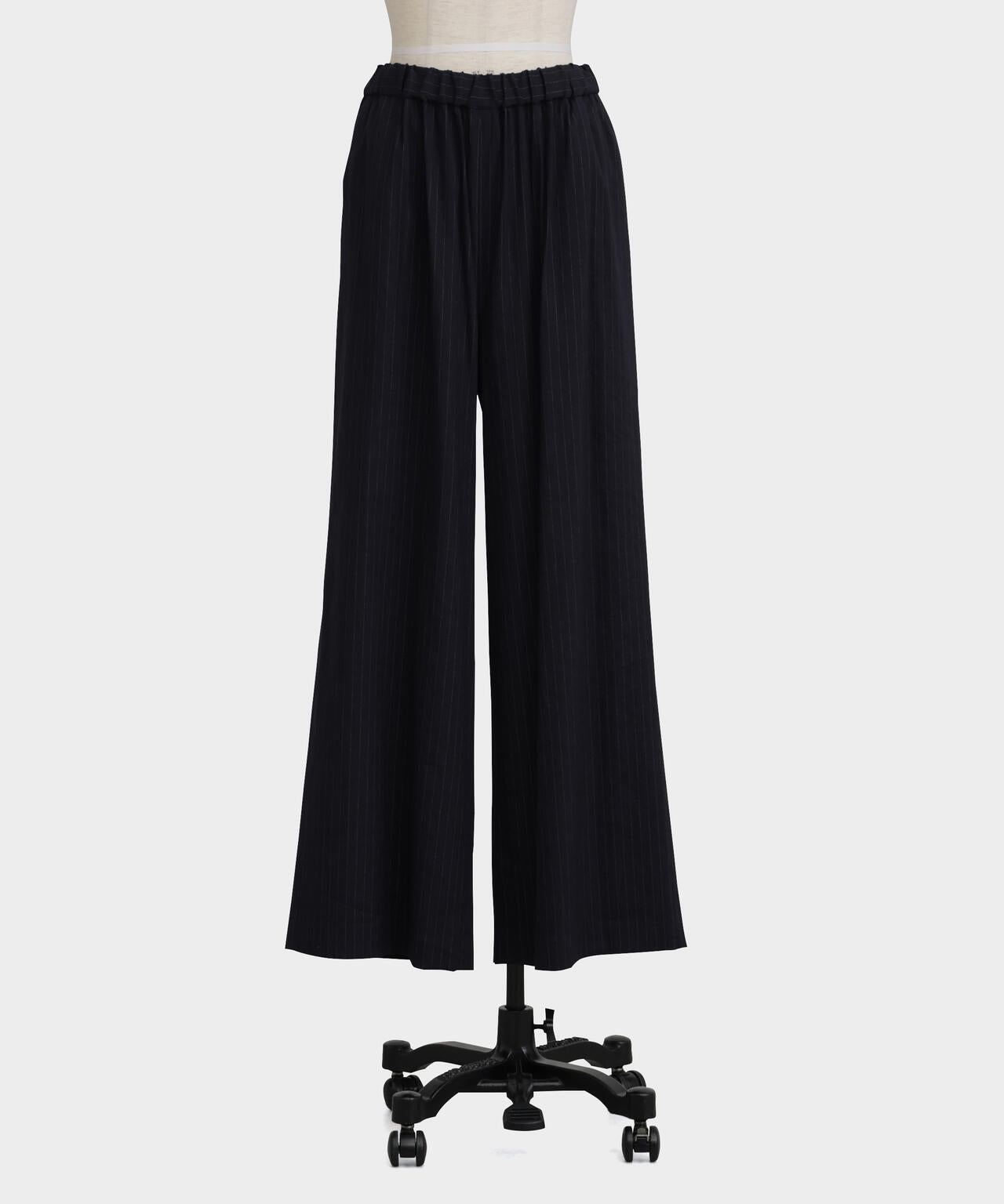 麻ストレッチイージーストレッチパンツ