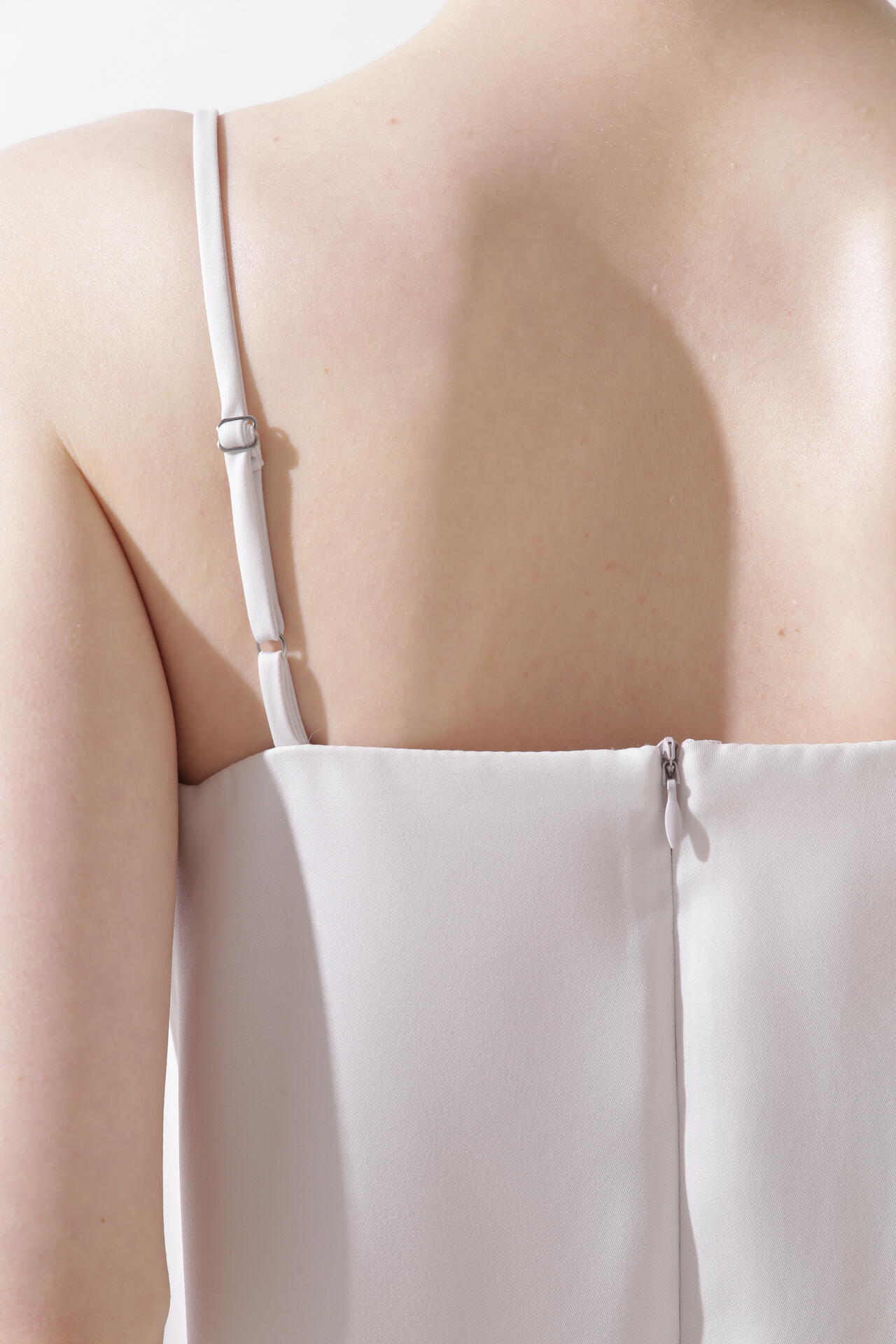 スムージーサテンパッド付きキャミ