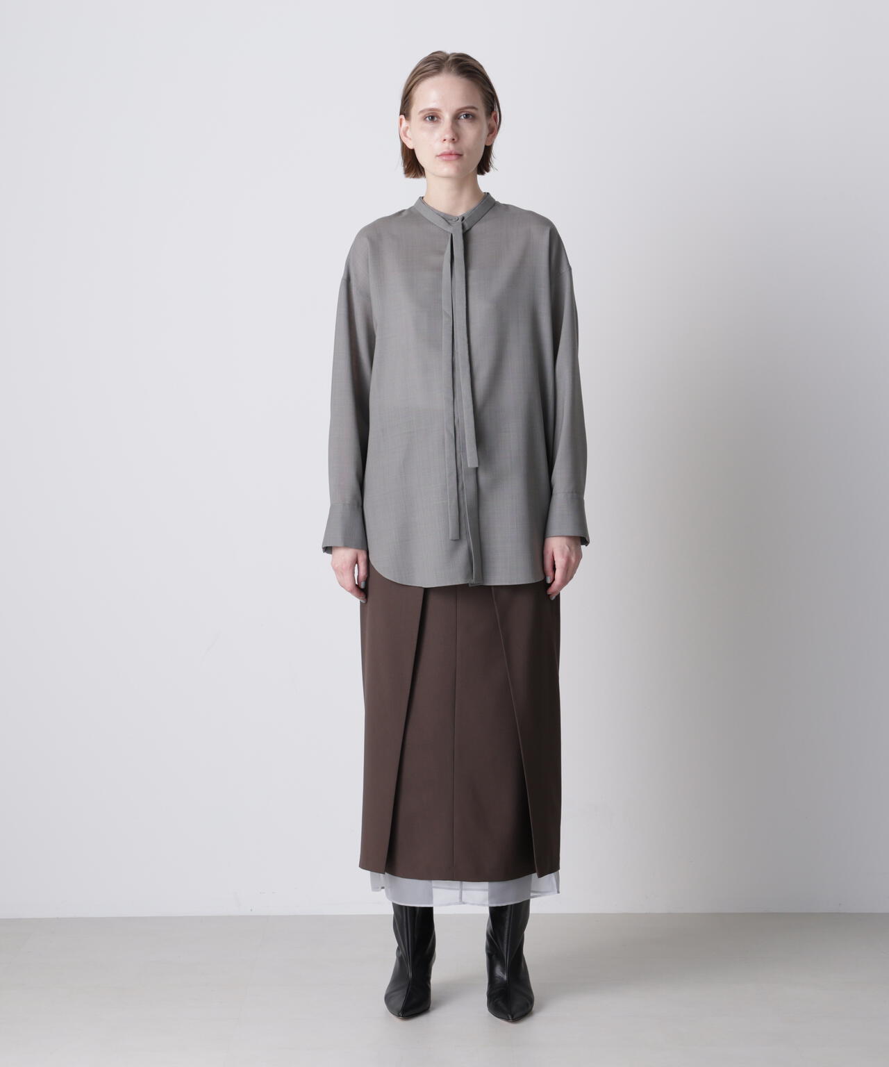 ニューボウタイブラウス