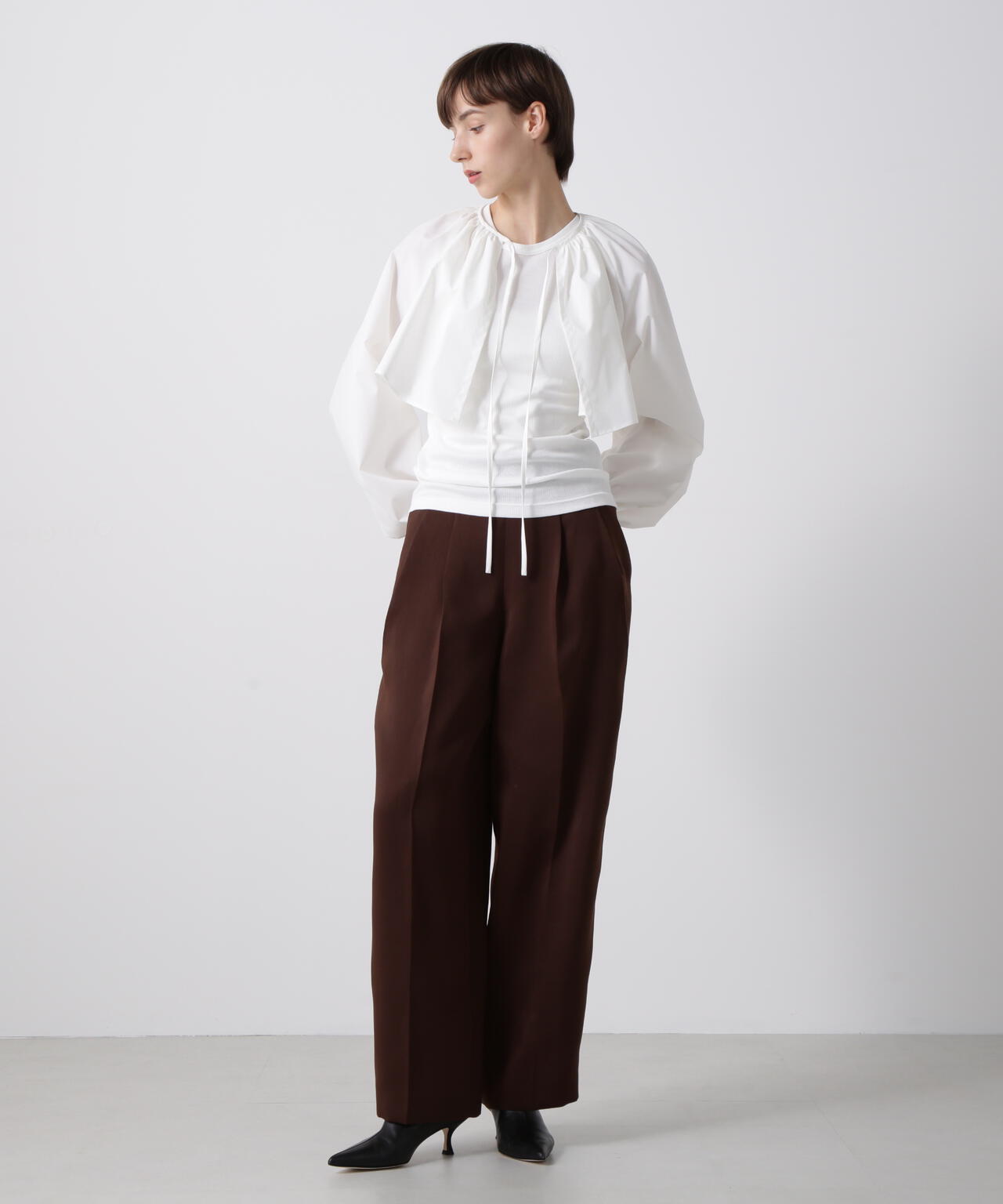 タイプライターブラウス