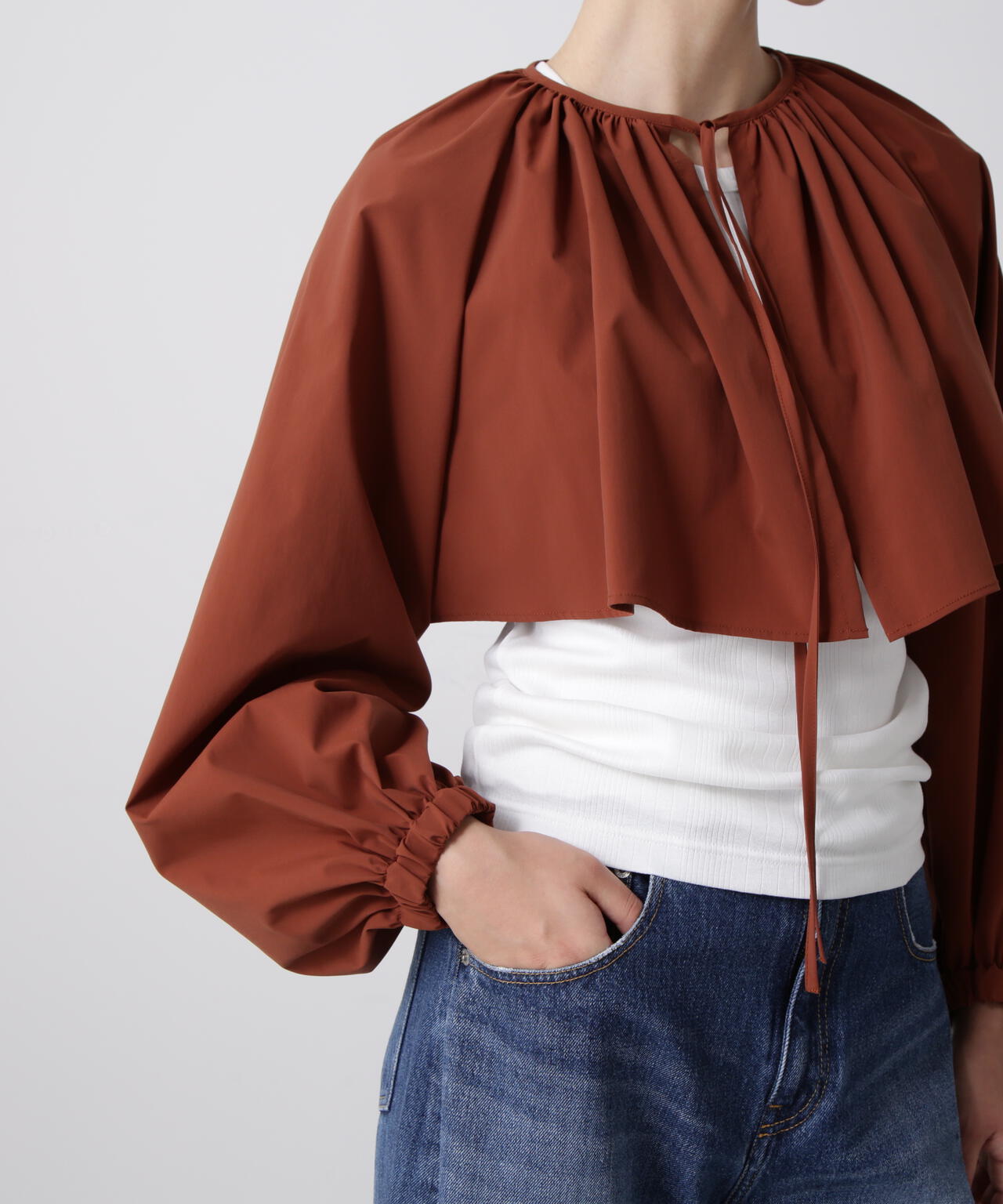 タイプライターブラウス