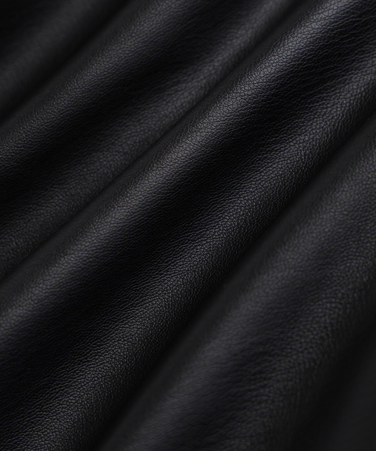 レザーライクフレアスカート