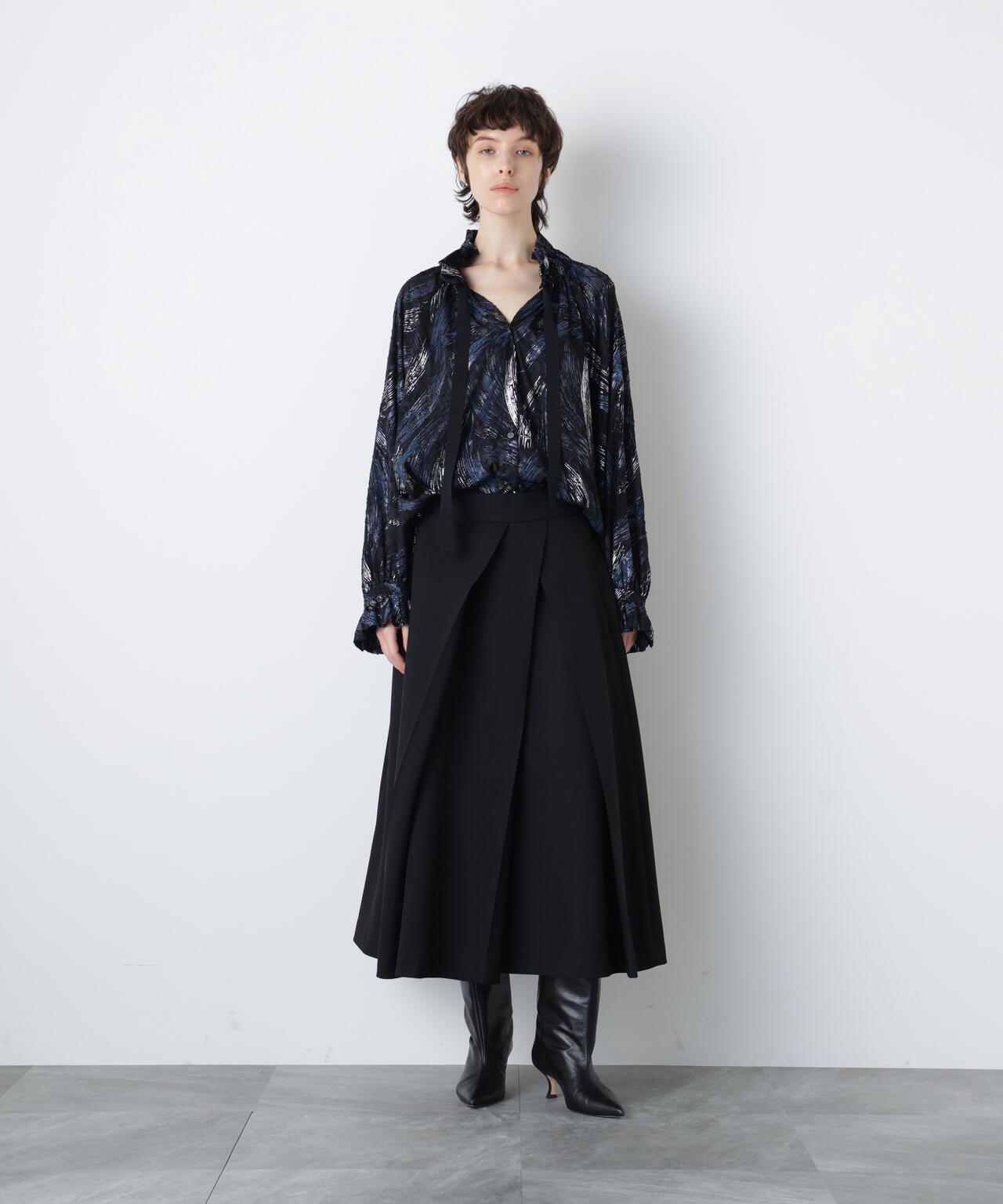 タックフレアスカート