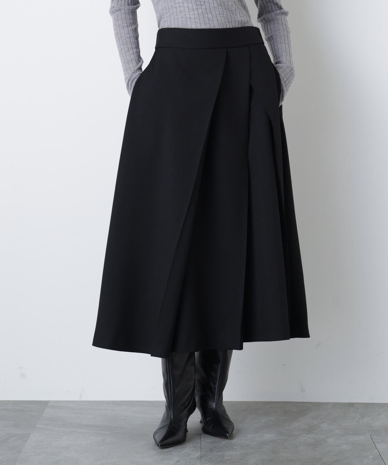 タックフレアスカート