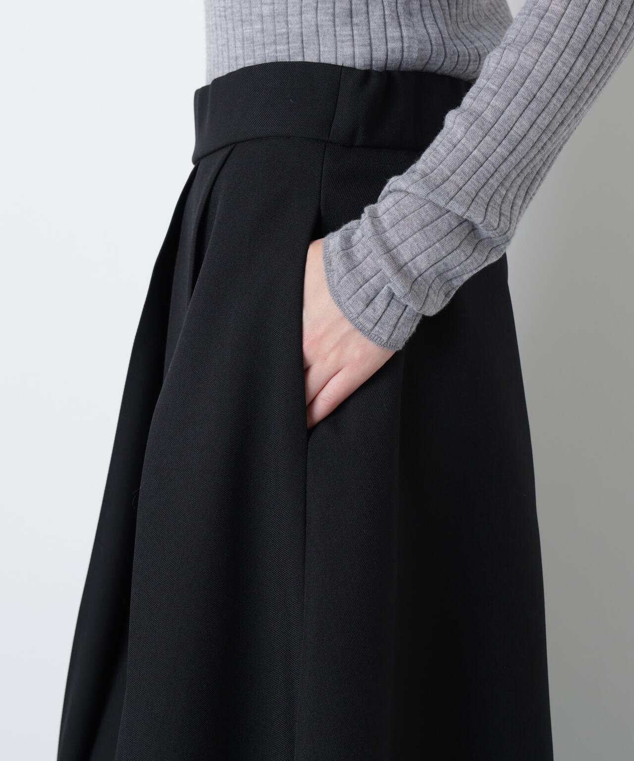 タックフレアスカート