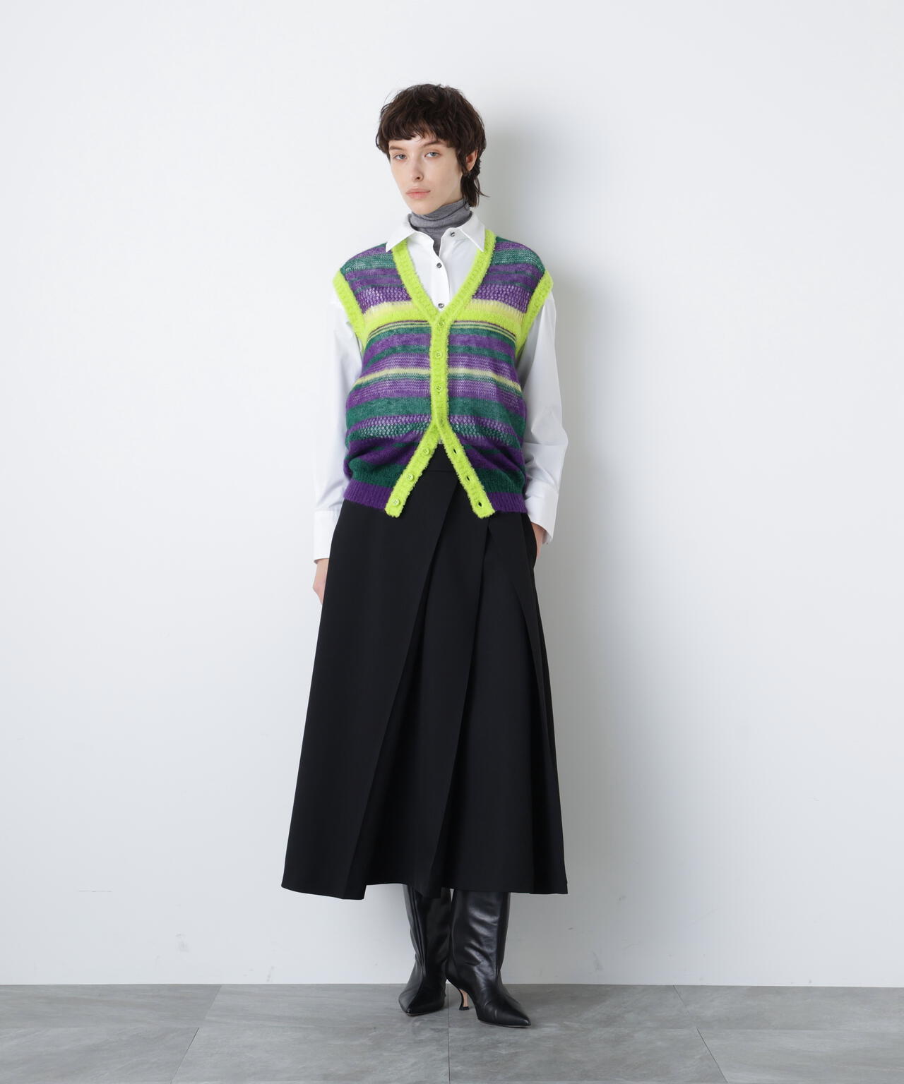 タックフレアスカート