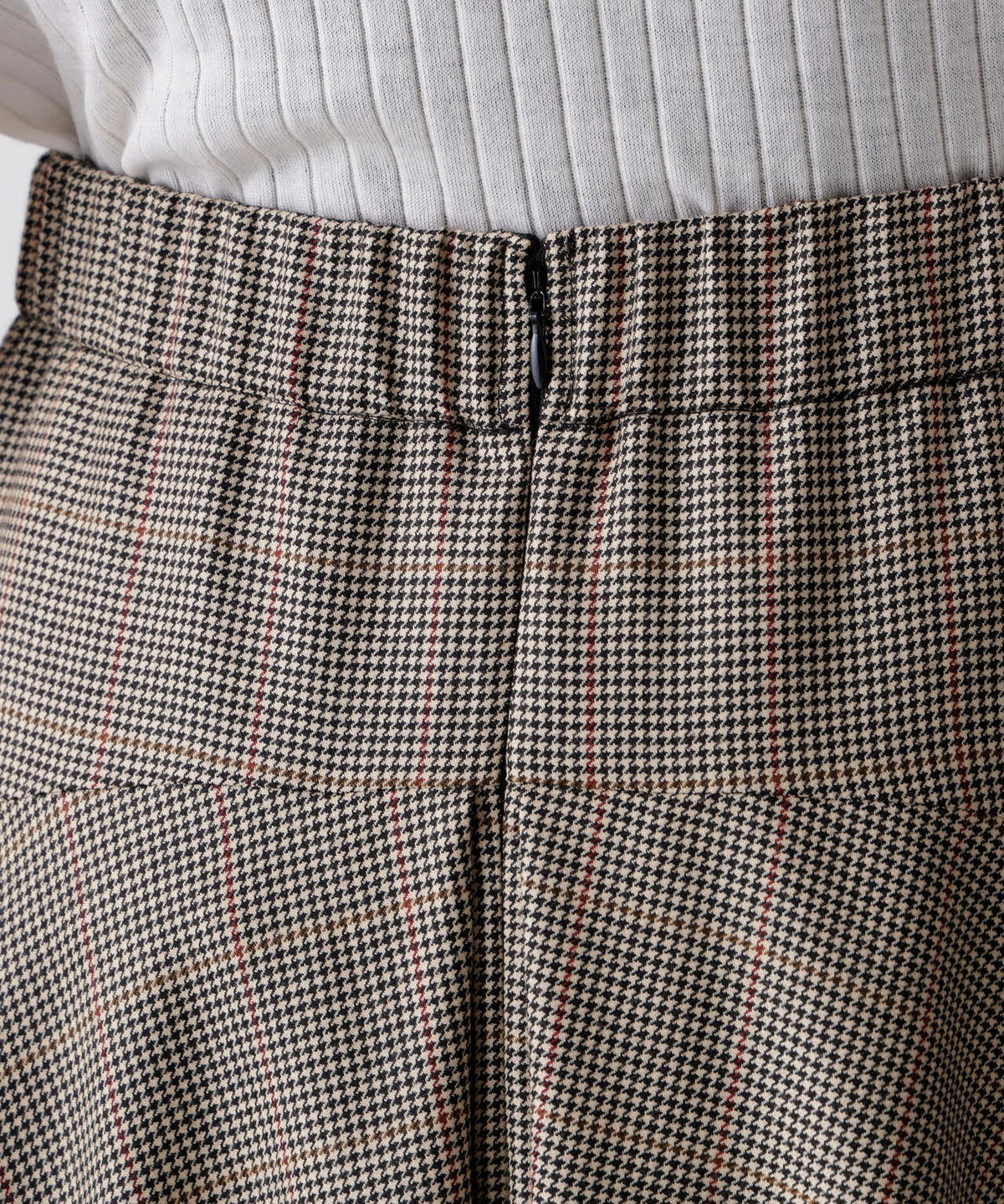 【Oggi 12月号掲載商品】ガンクラブチェックフレアスカート
