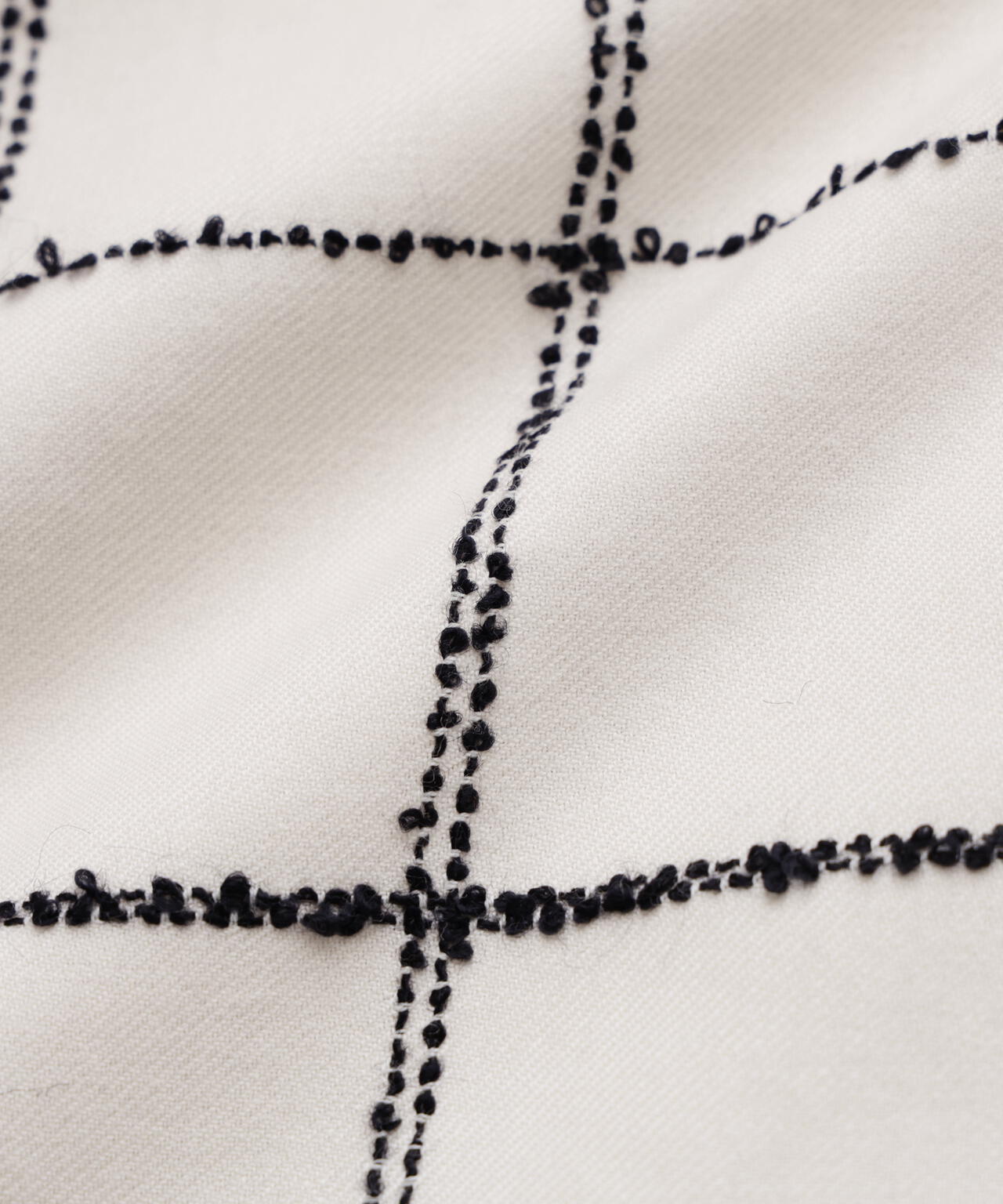 ウールチェックパンツ