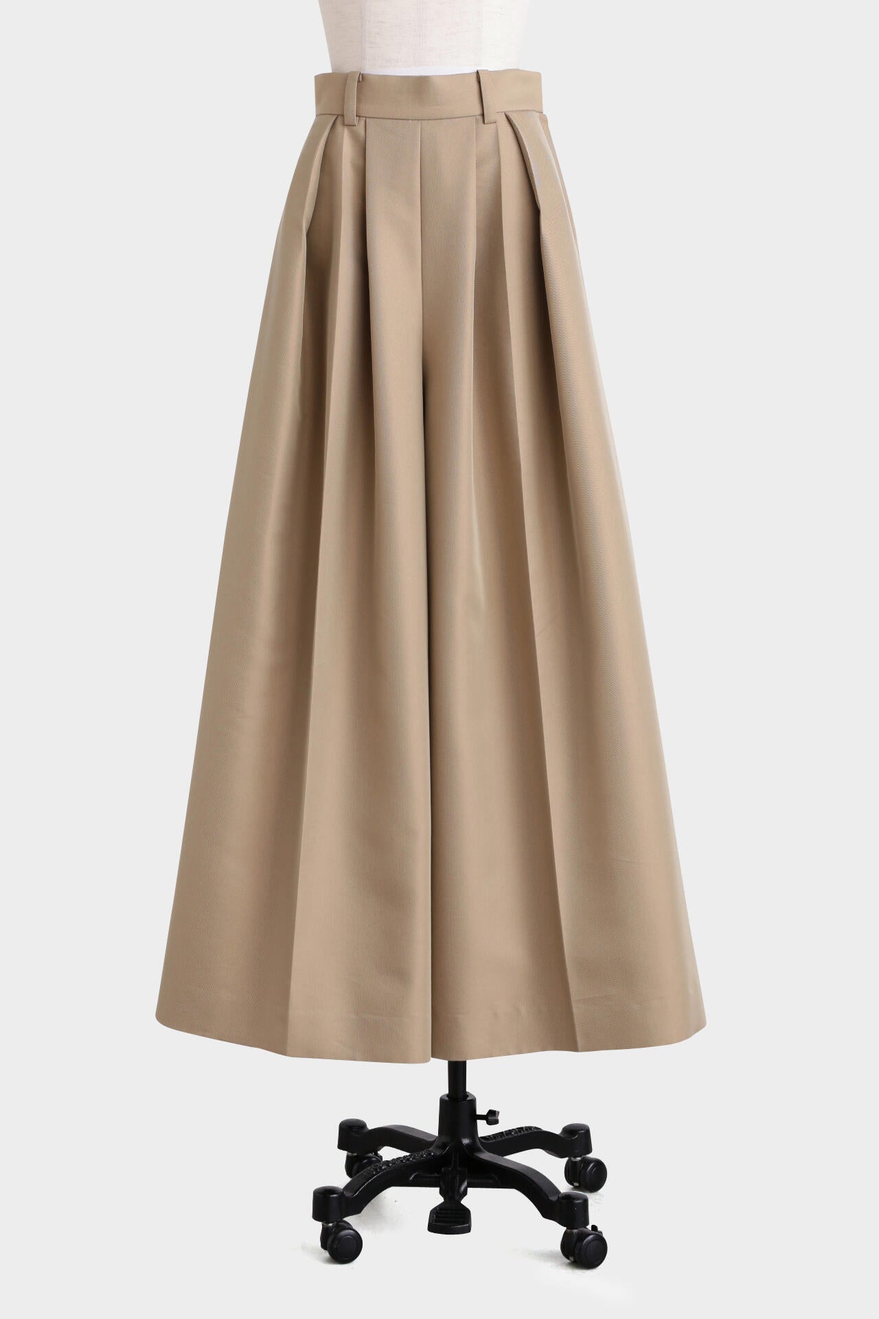 ギャバタックワイドパンツ