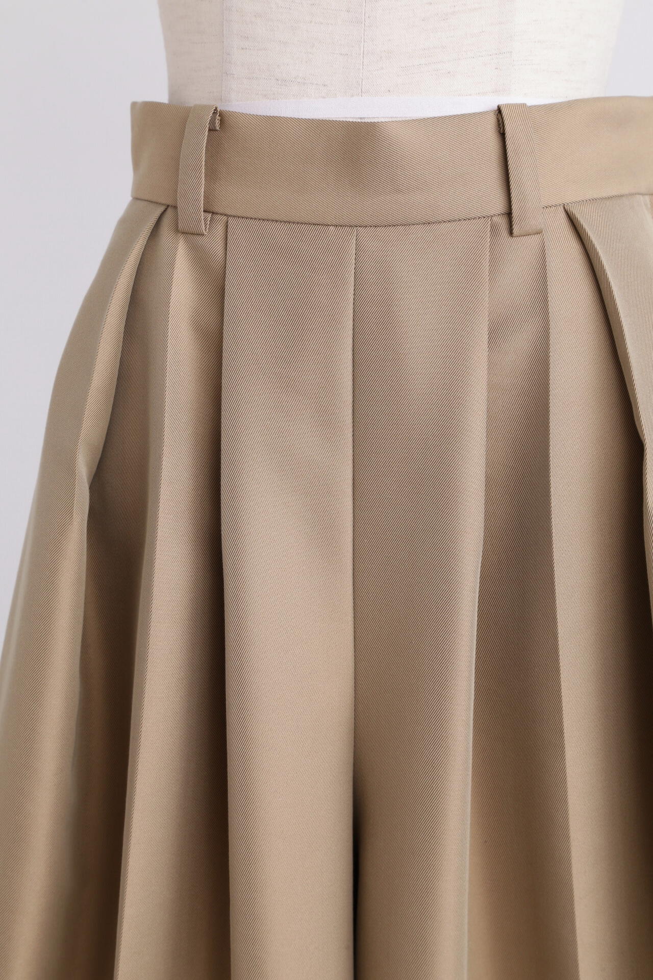 ギャバタックワイドパンツ