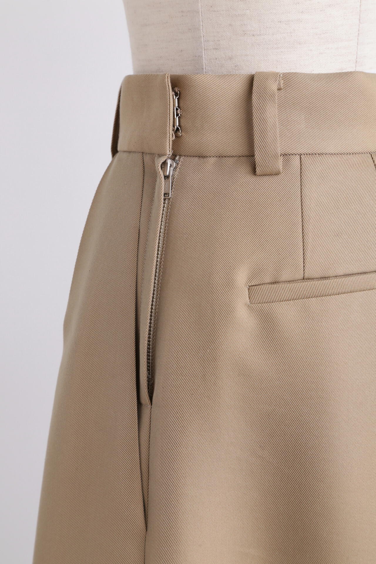 ギャバタックワイドパンツ