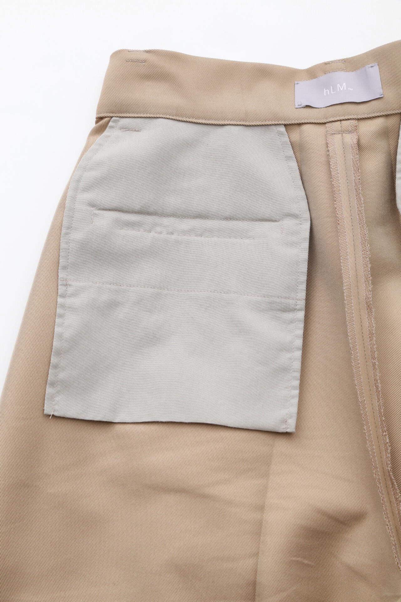 ギャバタックワイドパンツ