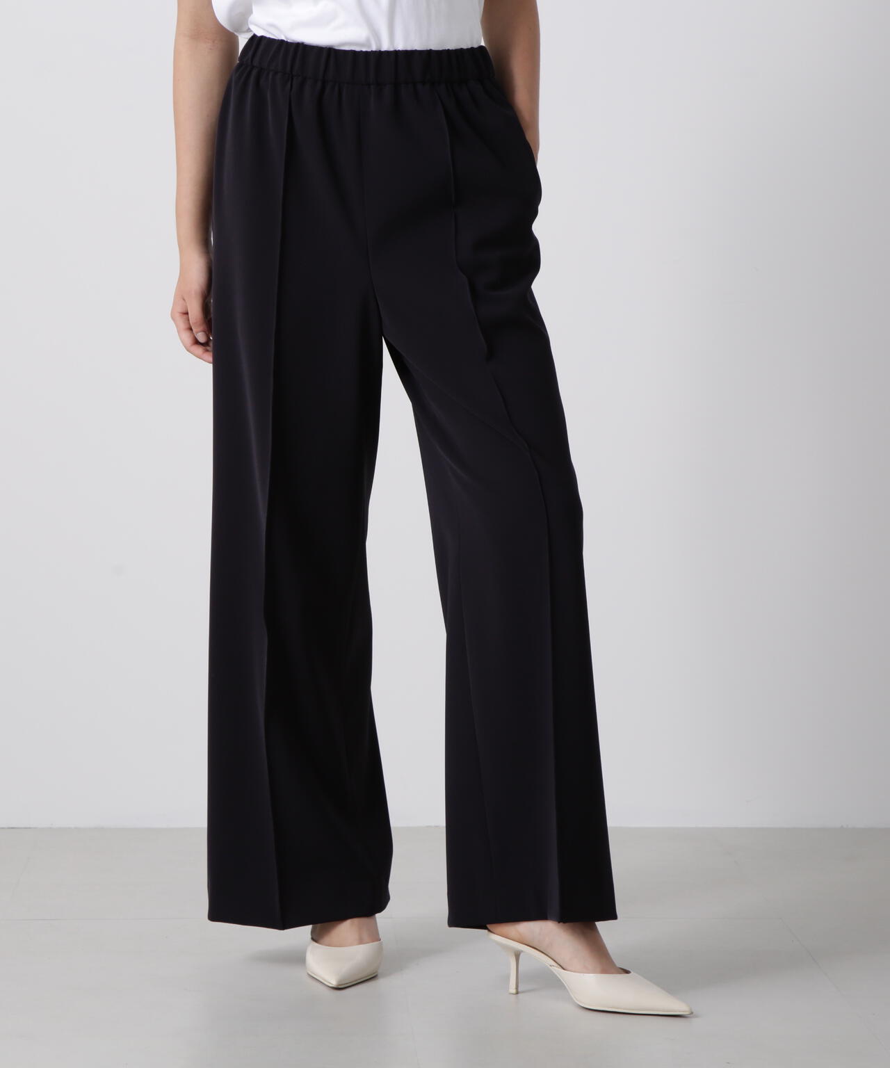 ダブルクロスドロストパンツ