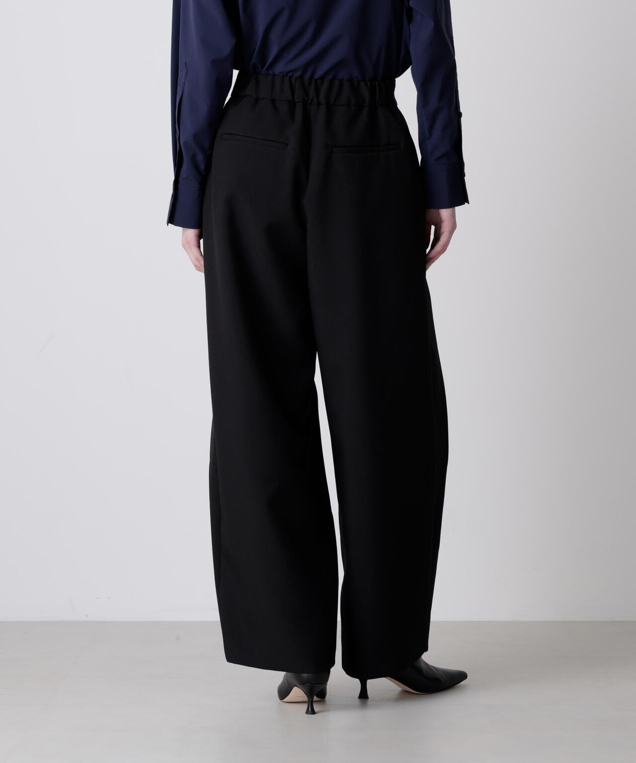 【VERY 10月号掲載商品】ダブルクロスタックパンツ