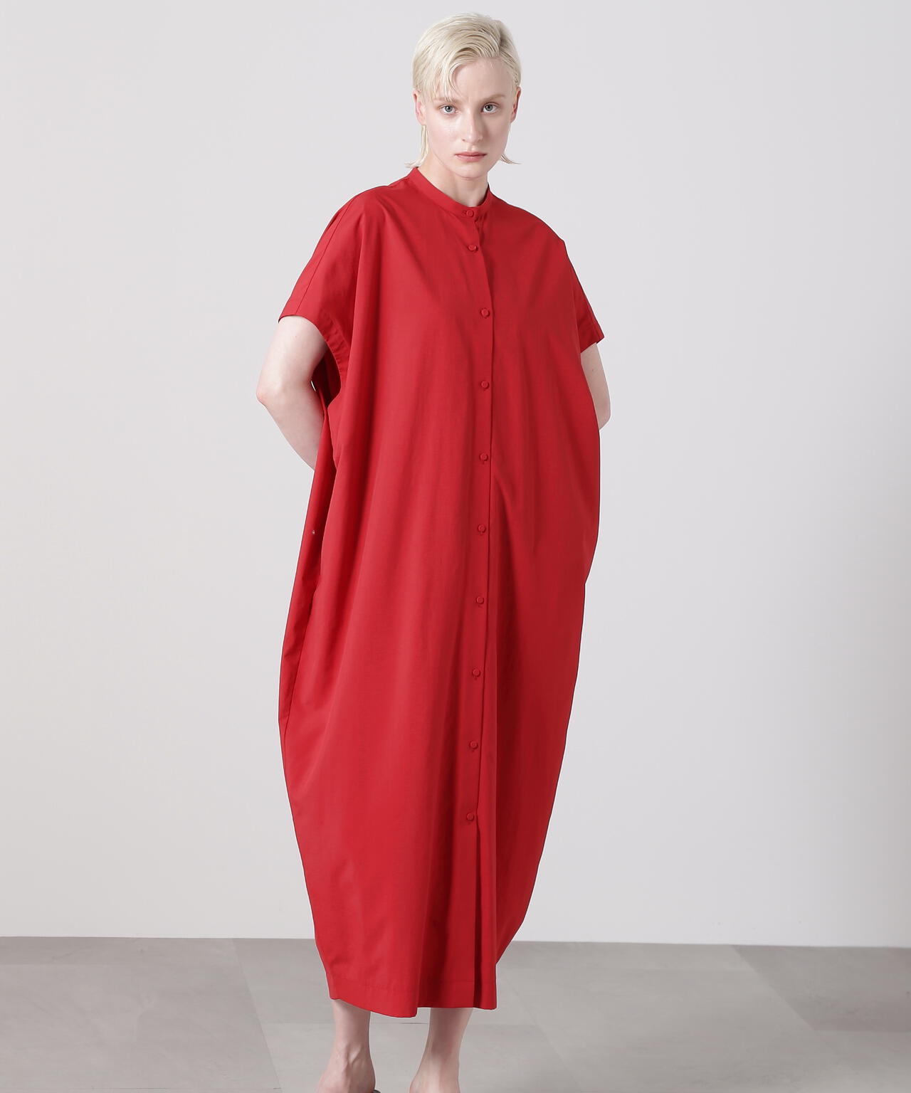 ハーフスリーブサマードレス