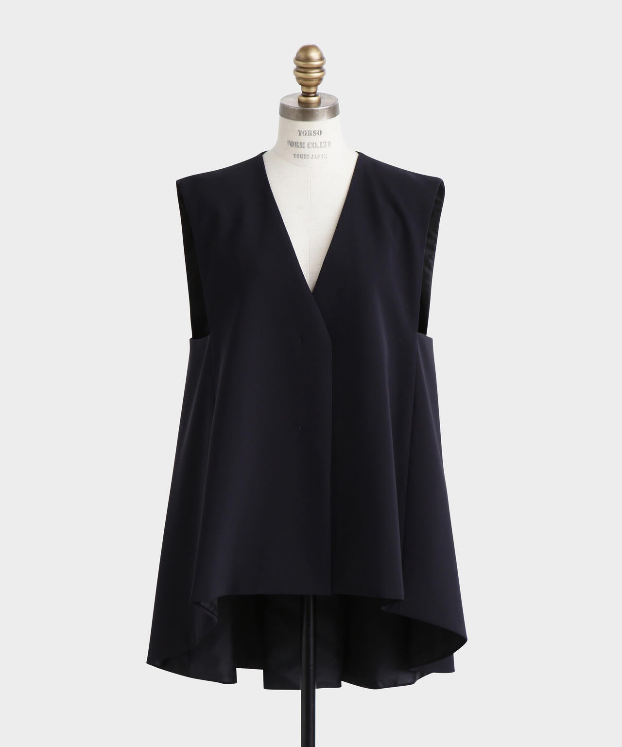 【美的 10月号掲載商品】ダブルクロスジレ