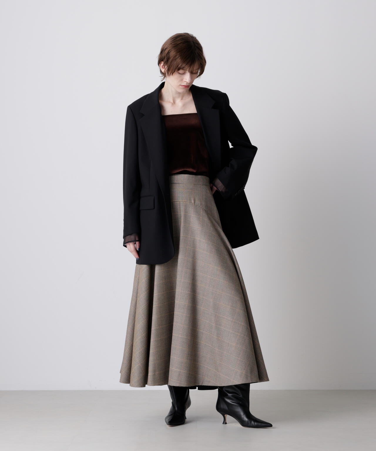 【GISELe Oggi 12月号掲載商品】レイヤードブレザー