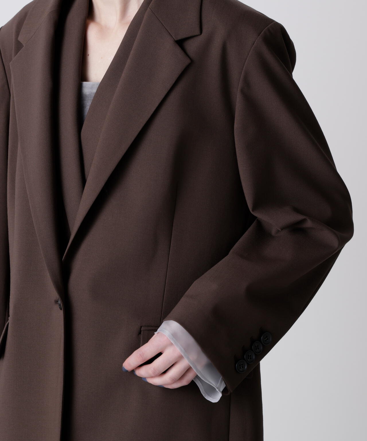 【GISELe Oggi 12月号掲載商品】レイヤードブレザー