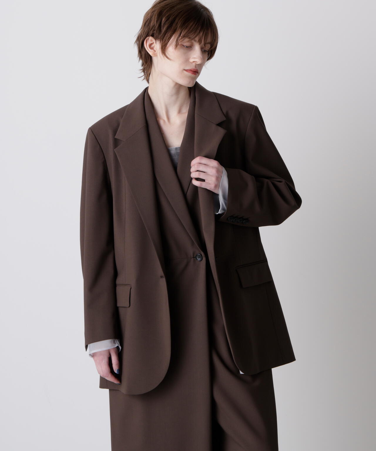 【GISELe Oggi 12月号掲載商品】レイヤードブレザー