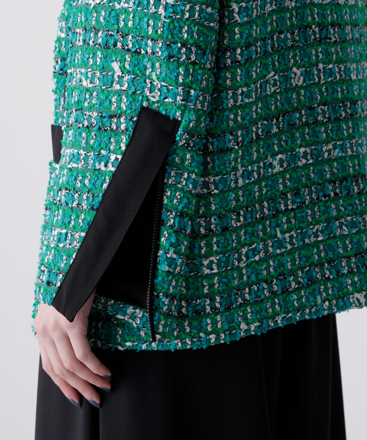 LINTONツイードジャケット