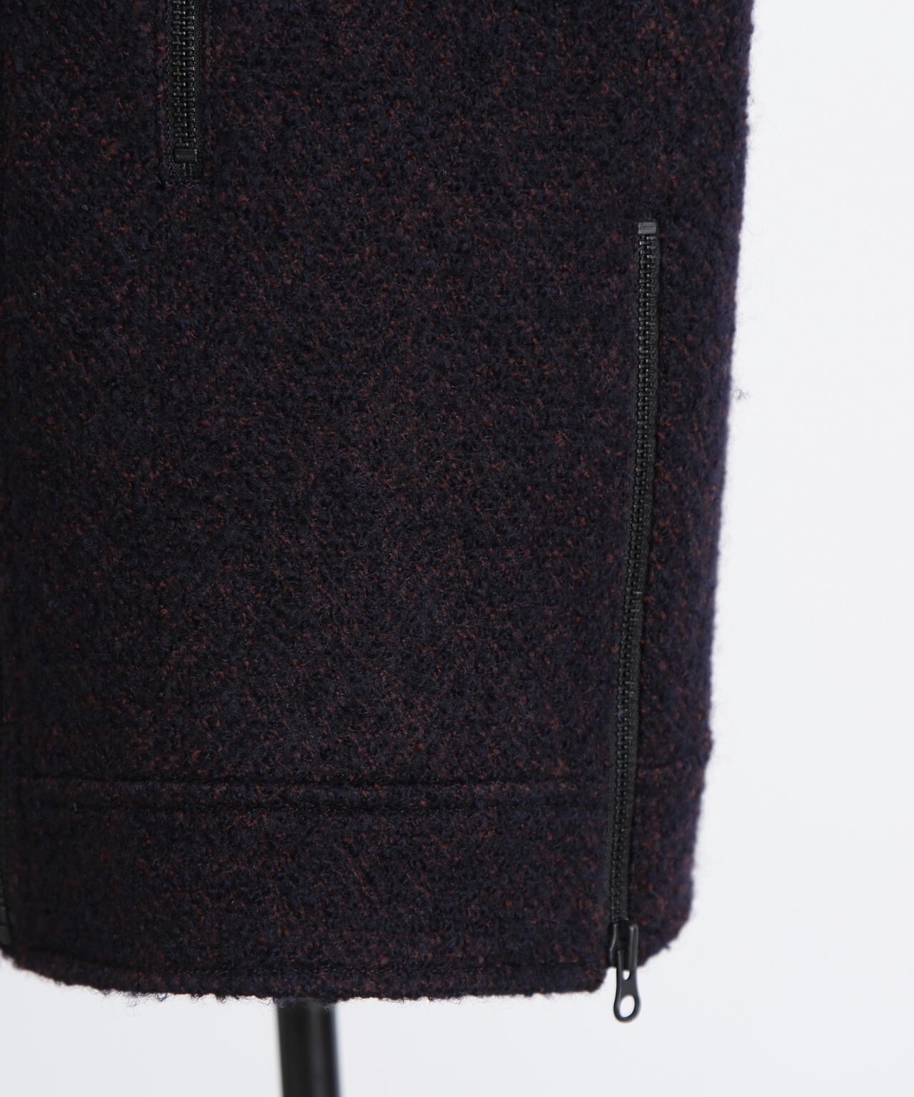 ループヘリンボーンツイードジレ