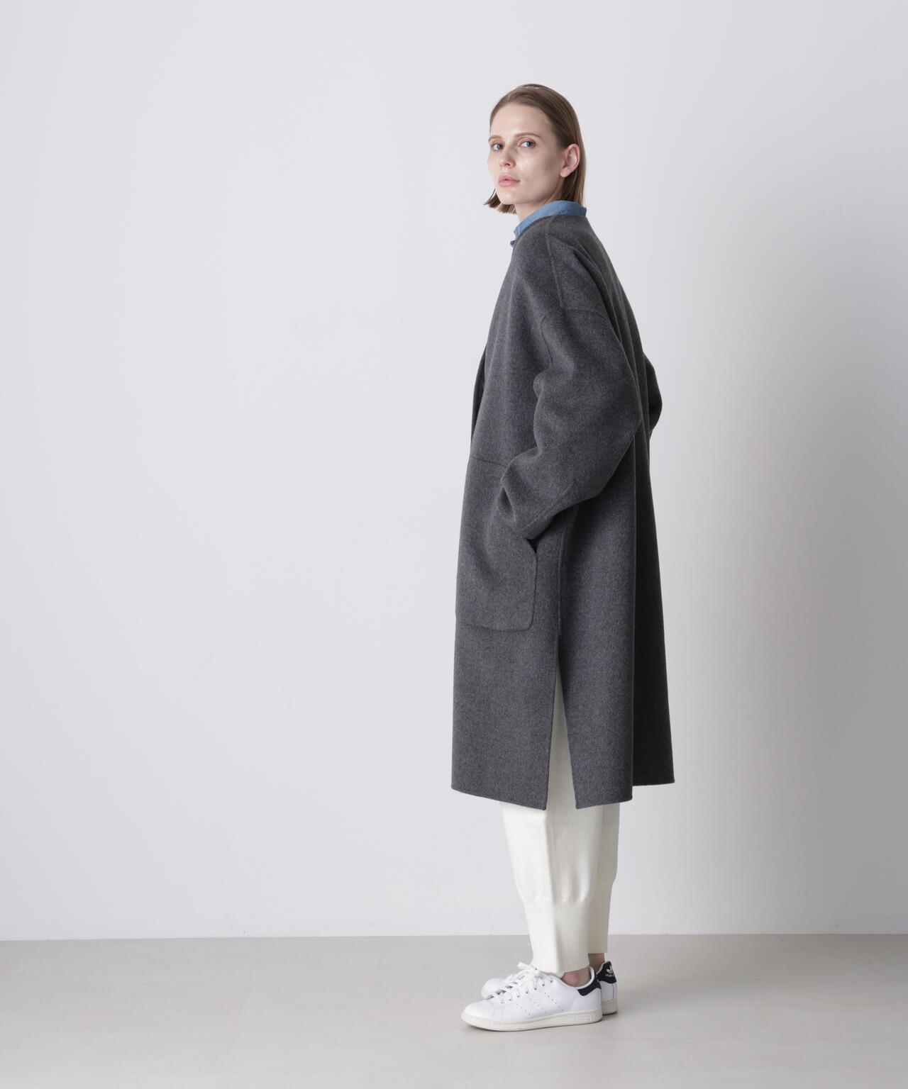 ウールリバーコート