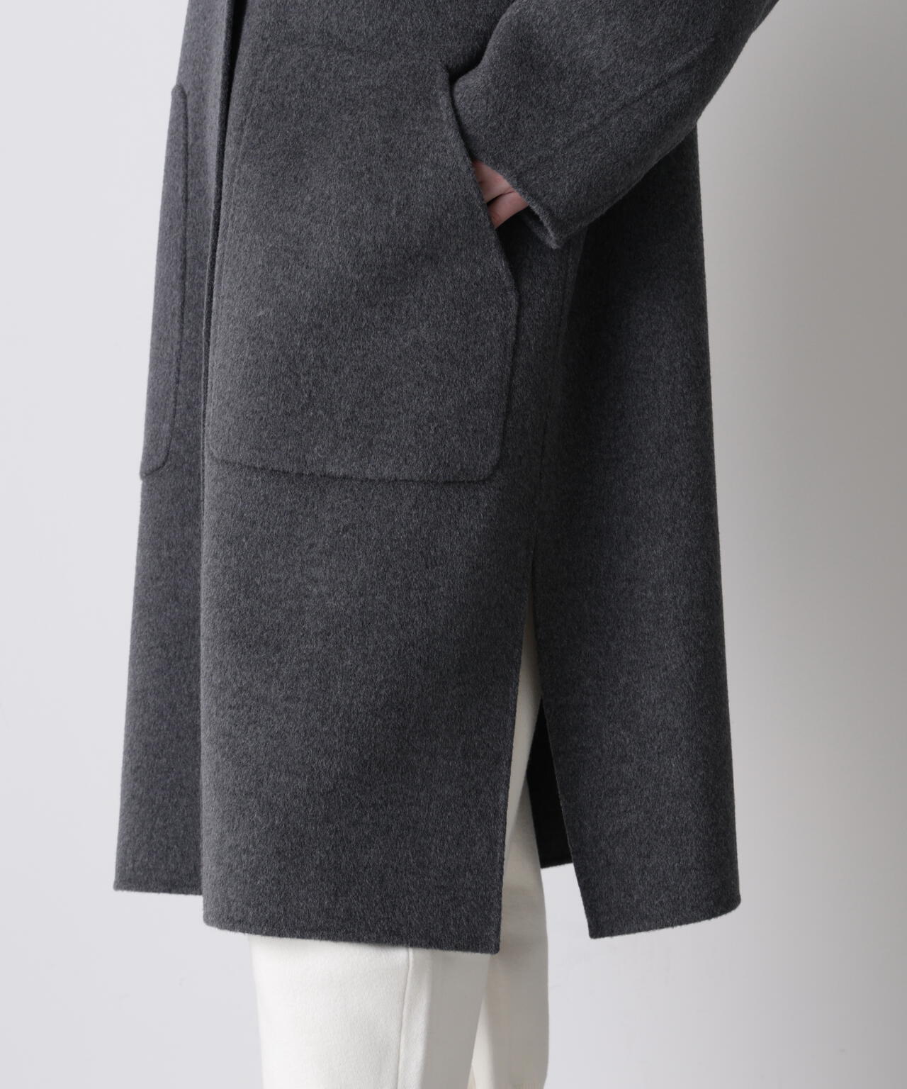 ウールリバーコート