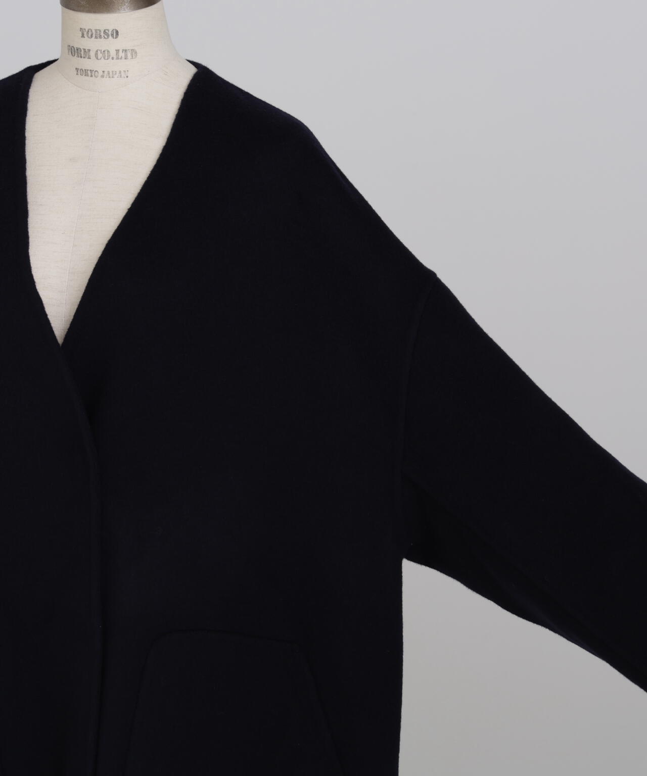 ウールリバーコート