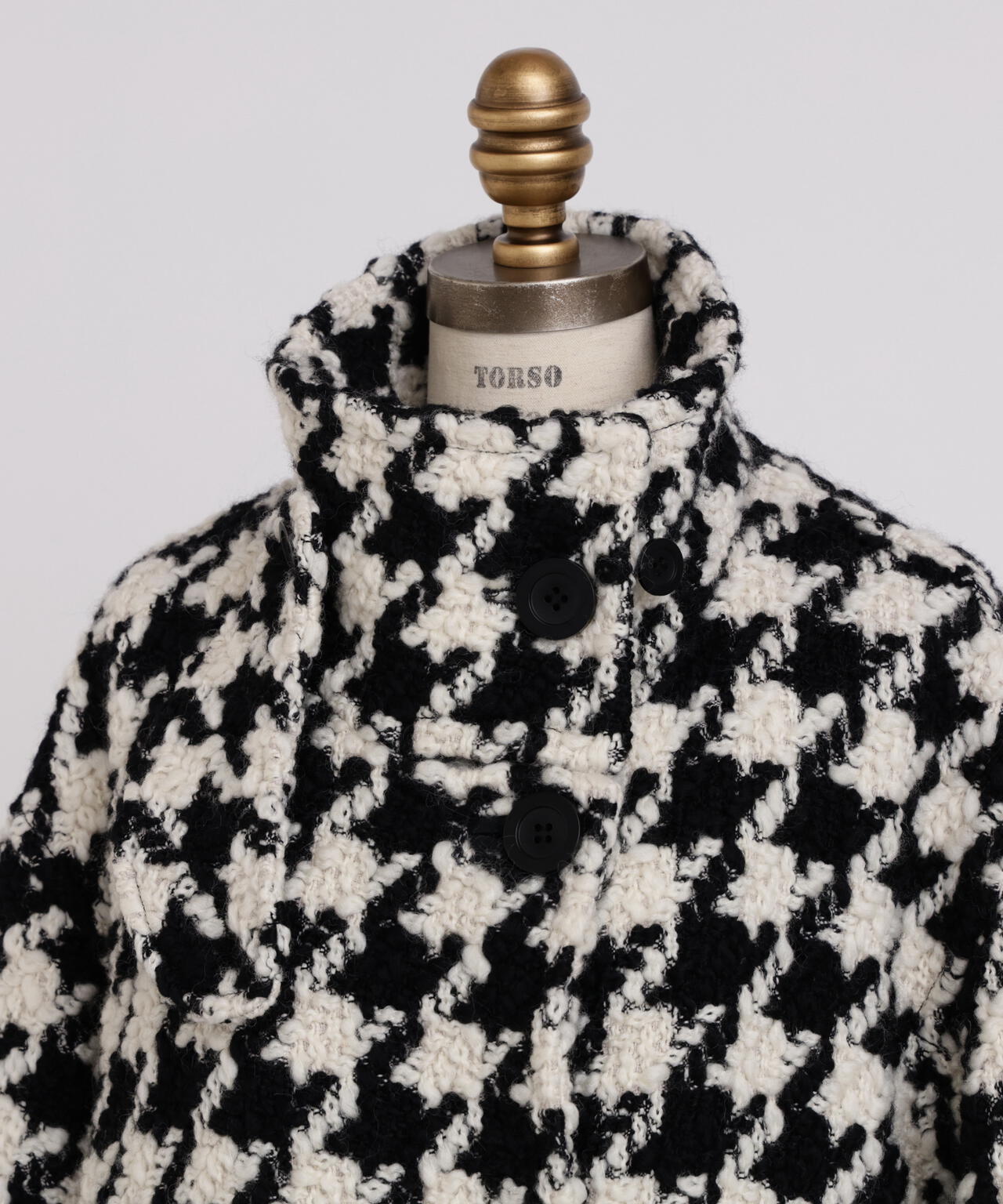 ビッグハウンドトゥースコート