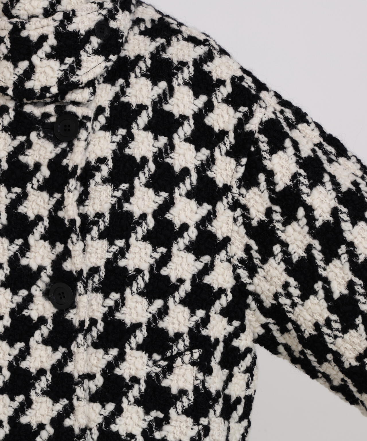 ビッグハウンドトゥースコート