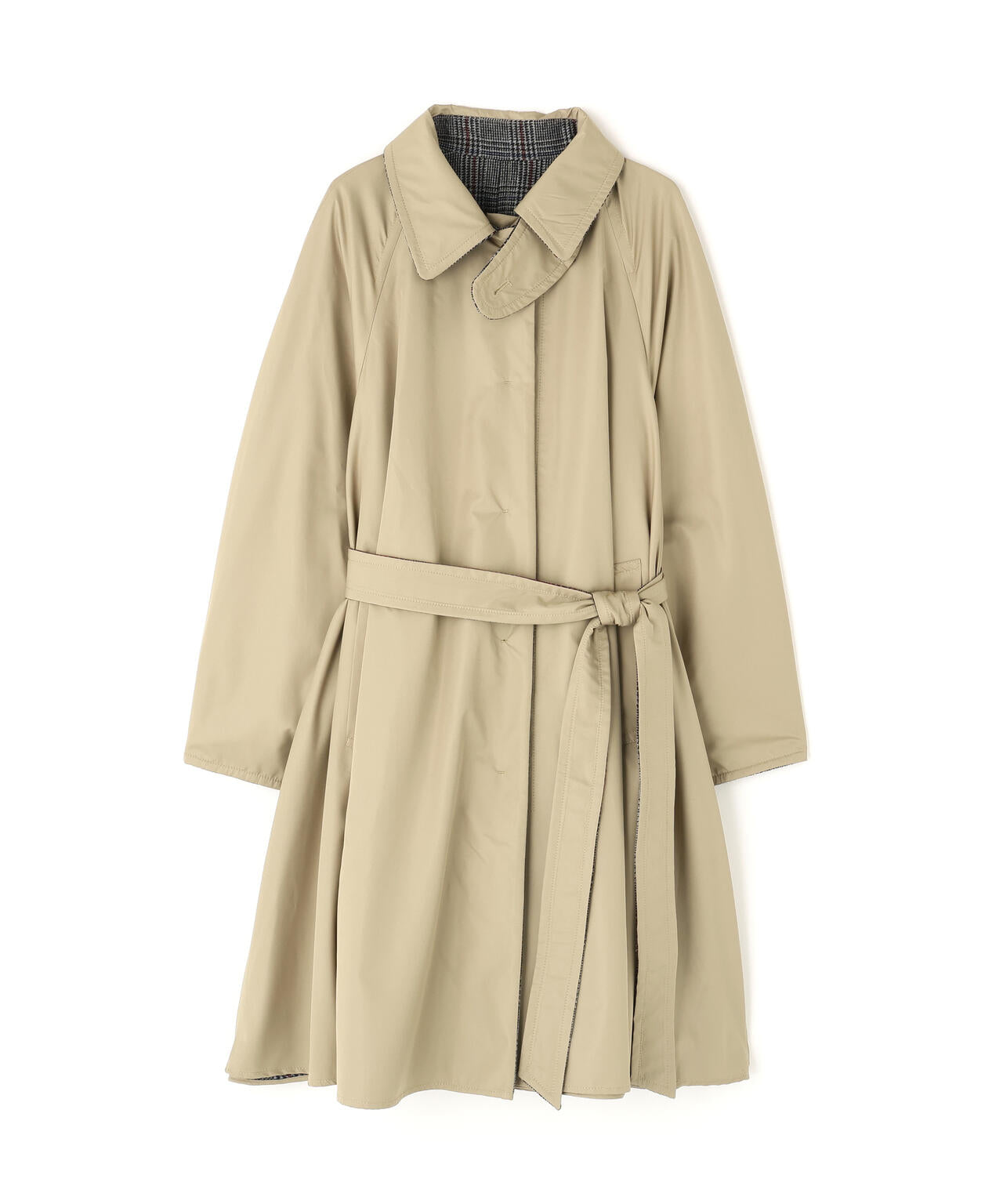 リバーシブルテントコート