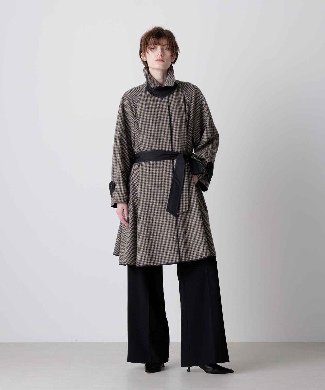 リバーシブルテントコート