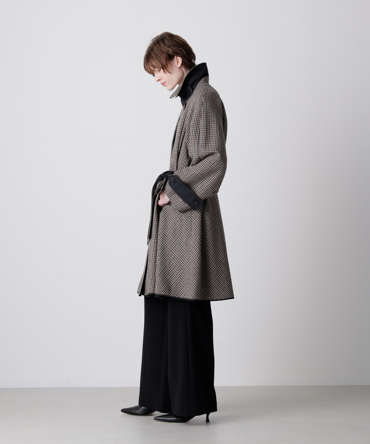 リバーシブルテントコート