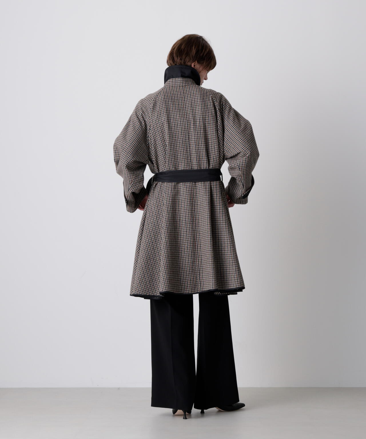 リバーシブルテントコート