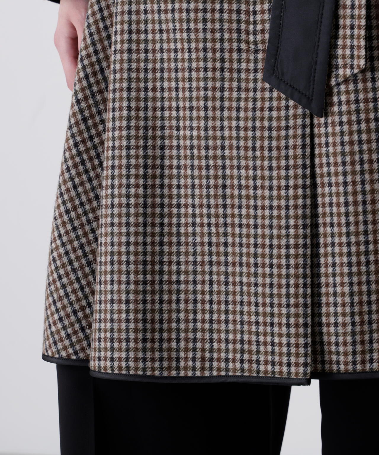 リバーシブルテントコート