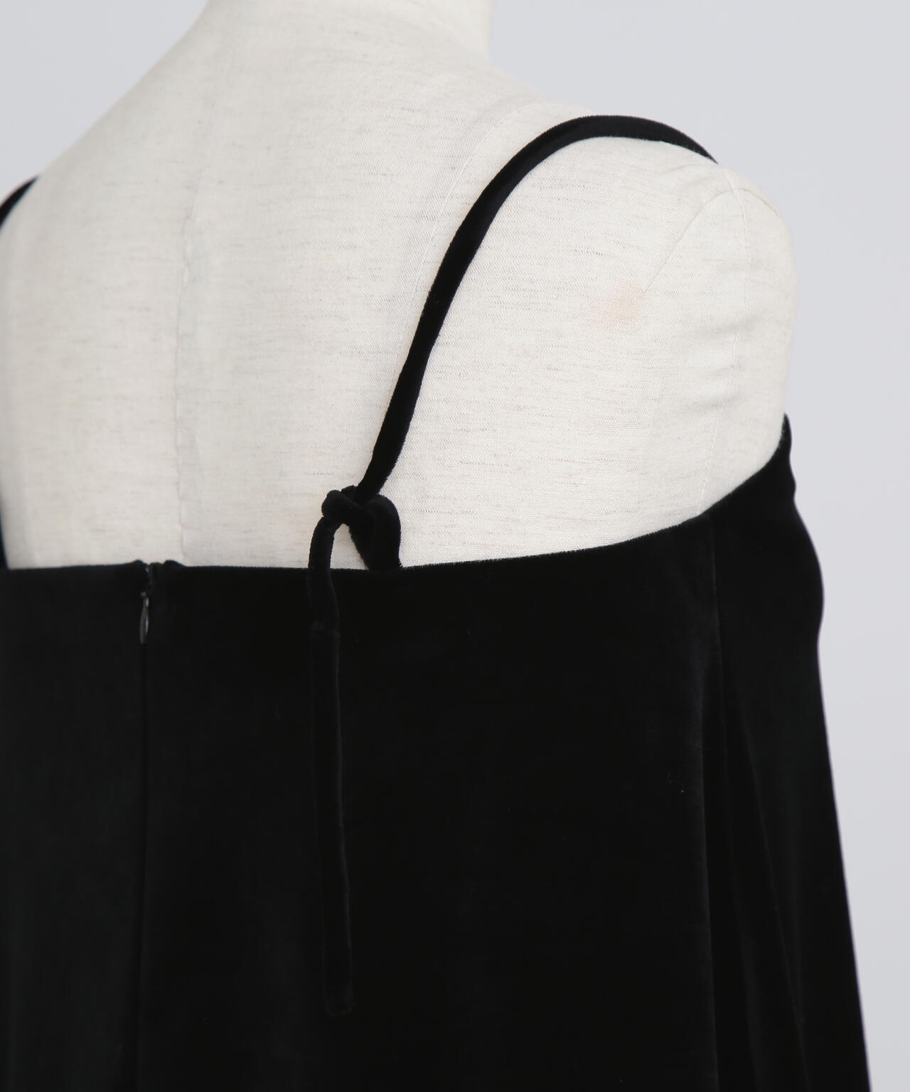 【GISELe 12月号掲載商品】カップ付きベロアキャミソール